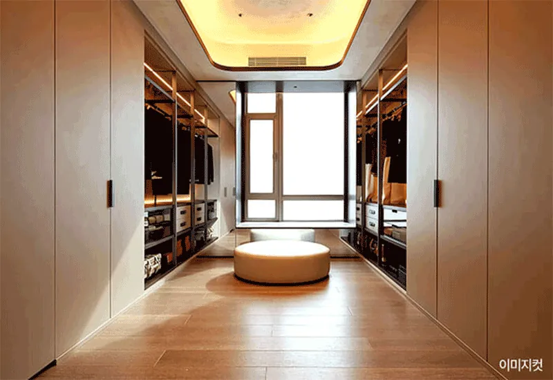 대전 하늘채 루시에르 4BAY 맞통풍 구조 채광 통풍 우수 평면