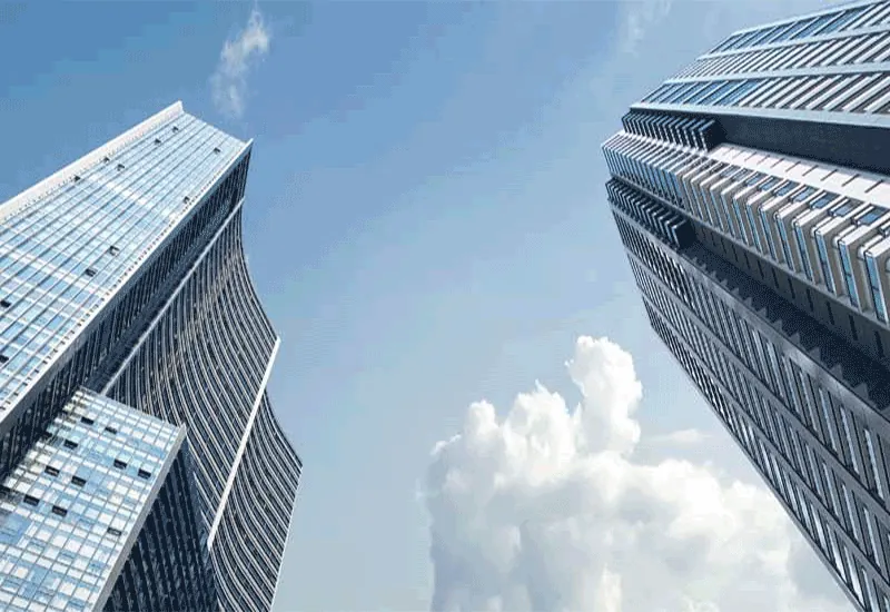 대전 하늘채 루시에르 랜드마크 아파트 단지 49층 스카이라인 설계